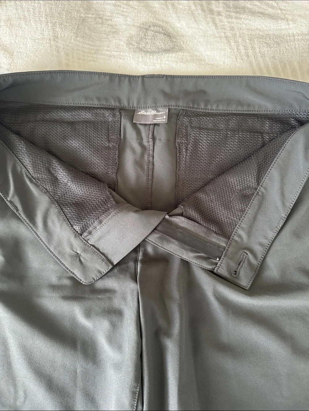 Eddie Bauer Women's Dark Gray Performance Bermuda Shorts